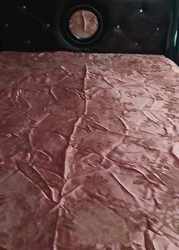 Parlak Pembe Düz Yatak Örtüsü - Görsel 2