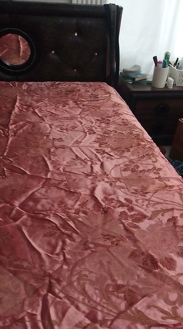 Parlak Pembe Düz Yatak Örtüsü - Görsel 3