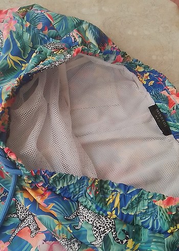 Renkli Bohem Erkek Mini Şort - Görsel 5