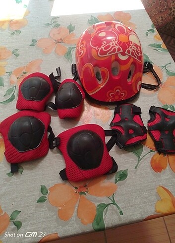 Beden çeşitli Renk Cocuk kask takimi