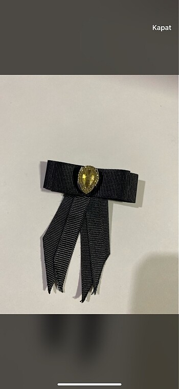 damat yaka çiçeği kurdela broş