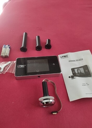 İtec One Step Forwart Ekranlı Dış Kapı Kamerası
