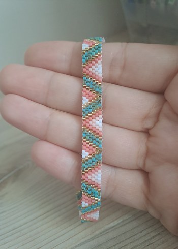 Boncuklu Pastel Renkli miyuki Bileklik