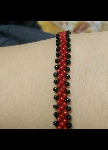  Beden çeşitli Renk boncuklu bileklik 