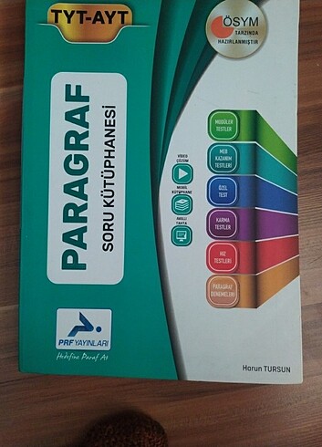 Paraf yayınları paragraf kitabı 