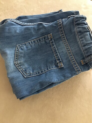 Jean şort - Görsel 4