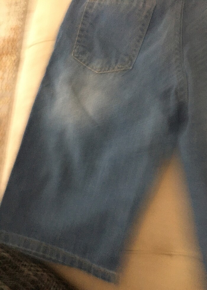 Jean şort - Görsel 3