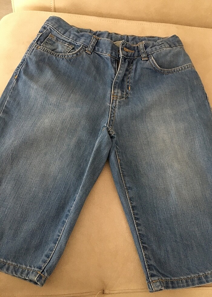 Jean şort - Görsel 5