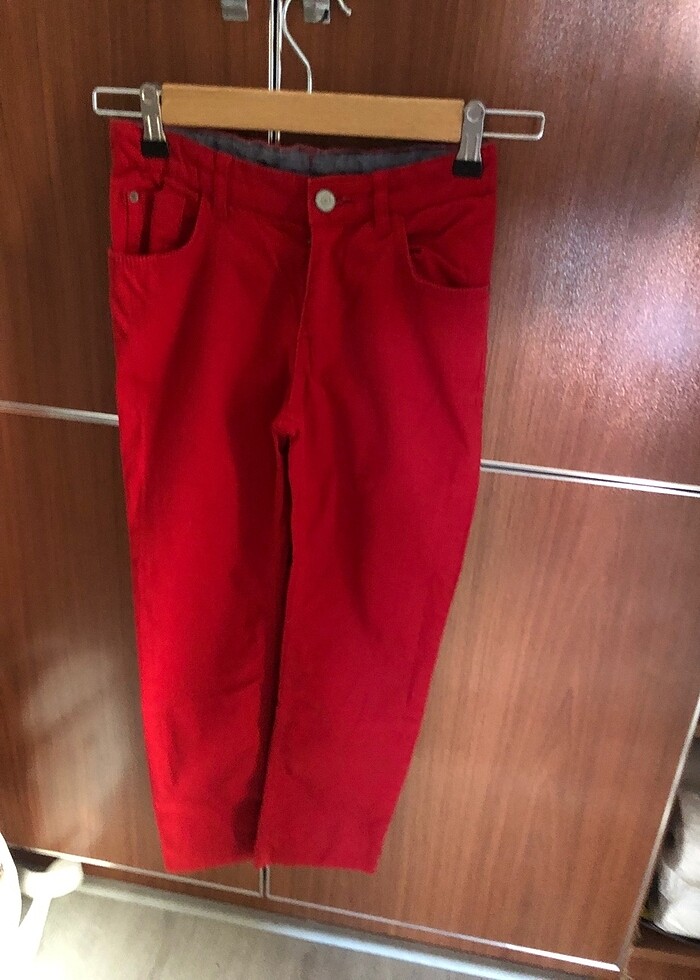 Kırmızı pntalon - Görsel 2