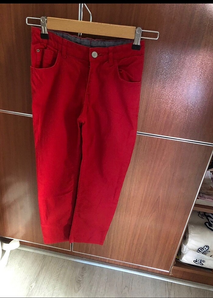 Kırmızı pntalon - Görsel 5