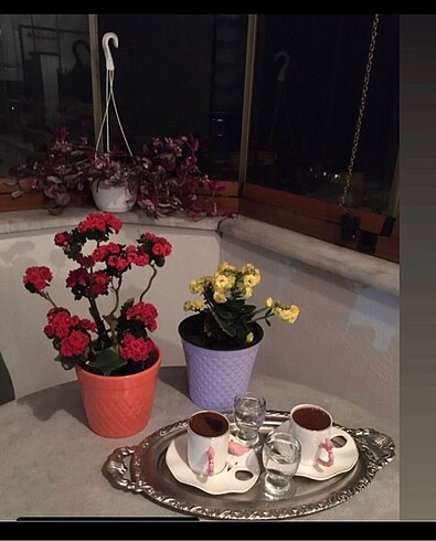 Kuş figürlü 2 li fincan - Görsel 2