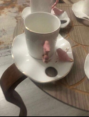 Kuş figürlü 2 li fincan - Görsel 4