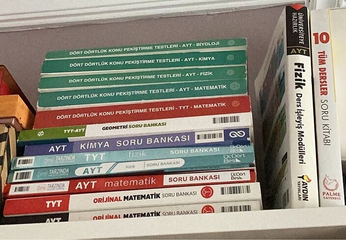 Yks tyt ayt kitapları