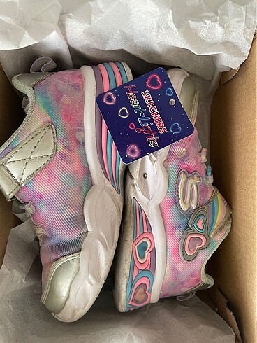 Skechers ışıklı spor ayakkabı