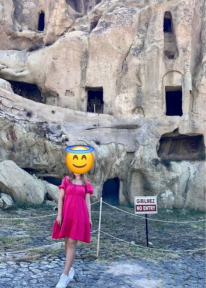 Günlük pembe elbise - Görsel 2