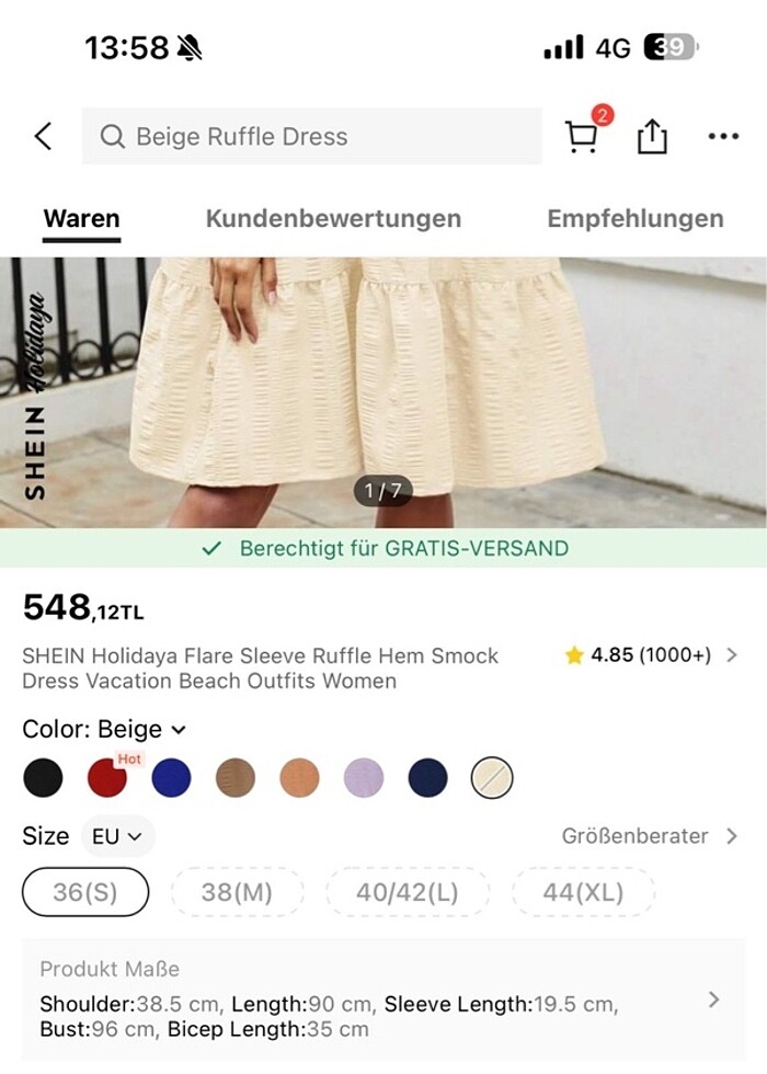 Sarı elbise - Görsel 3