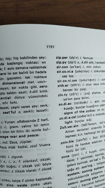 Redhouse büyük ciltli sözlük - Görsel 7