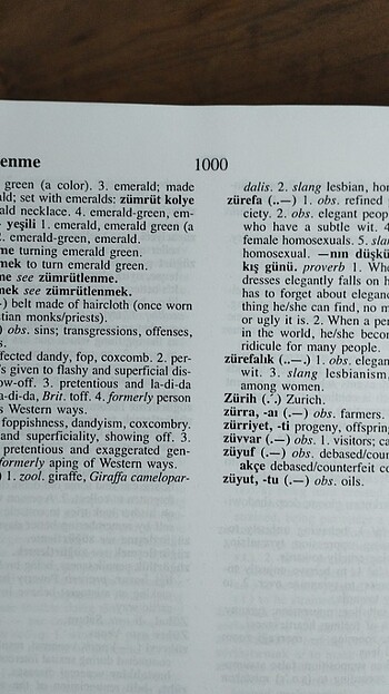 Redhouse büyük ciltli sözlük - Görsel 8