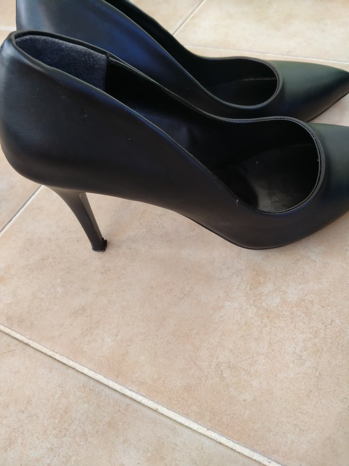 Siyah Modern Klasik Stiletto Topuklu Kadın Ayakkabı - Görsel 4