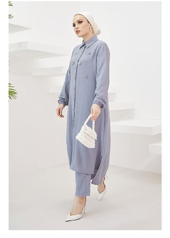 Gri Uzun Ayrobin Takım - Görsel 9