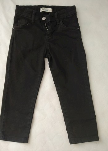 Erkek Çocuk Siyah Kot Pantolon - Görsel 2