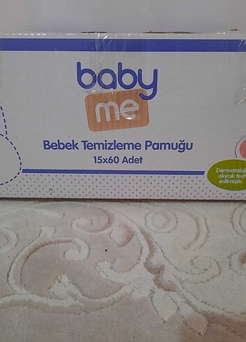 Baby me alt temizleme pamuğu