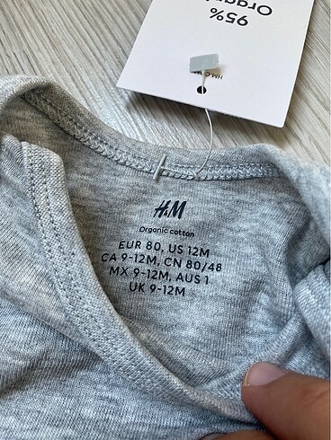 H&M H&M çıtçıtlı body zıbın