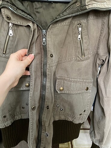 m Beden haki Renk American Vintage Haki Mont