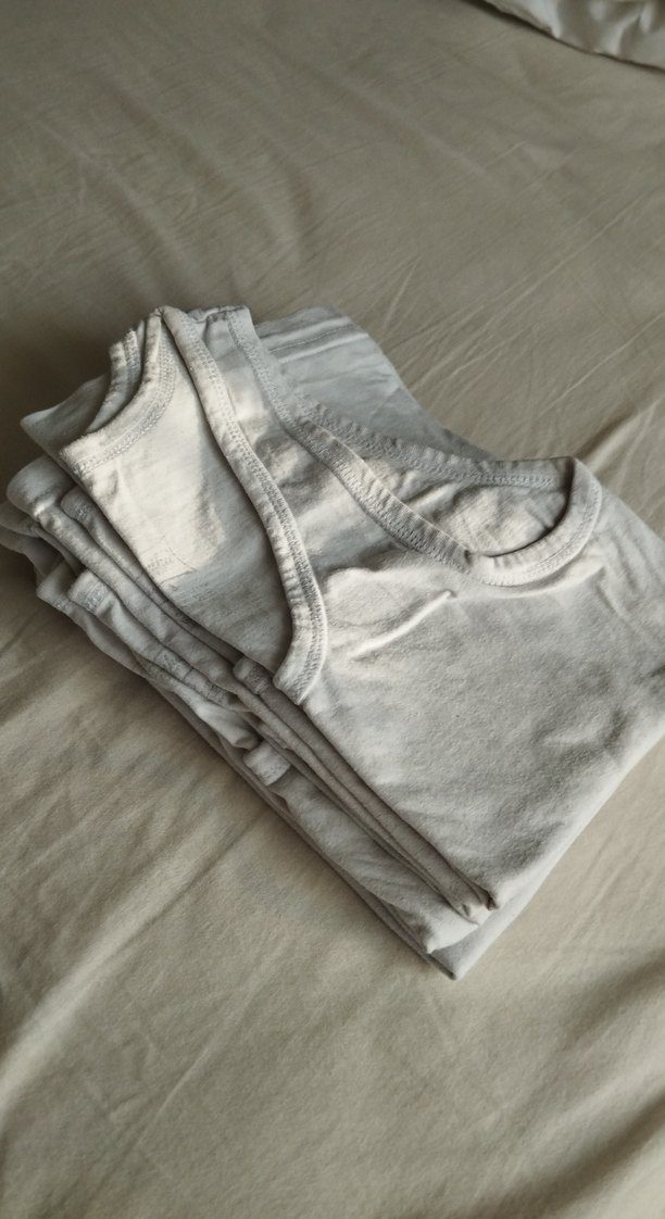 Beyaz Çocuk Atlet 7'li - Görsel 3