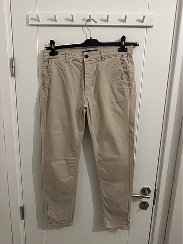 Zara Bej Erkek Chino Pantolon 34 Beden