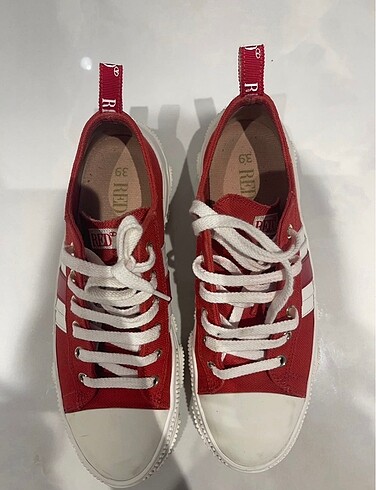 39 Beden kırmızı Renk Red Valentino sneakers