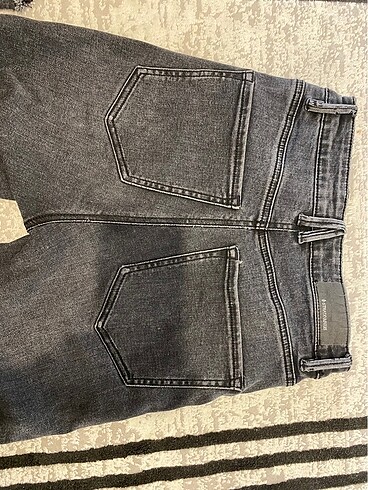 36 Beden gri Renk Stradivarius füme (gri) pantolon 36 beden yüksek bel