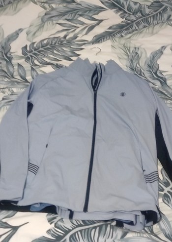 Erkek Gri Spor Mont Fermuarlı Yaka - Görsel 7