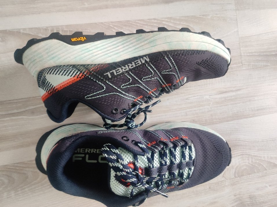 Gri Çok Renkli Kadın Spor Ayakkabı Bağcıkları - Görsel 2