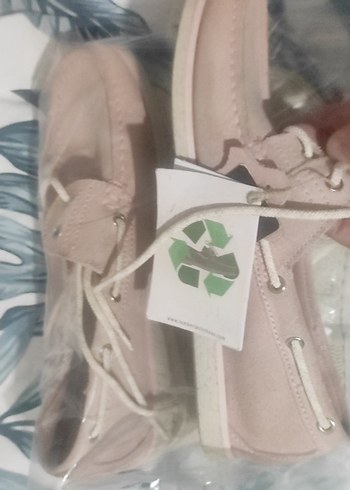 Bej Bağcıklı Kadın Günlük Ayakkabı - Görsel 4