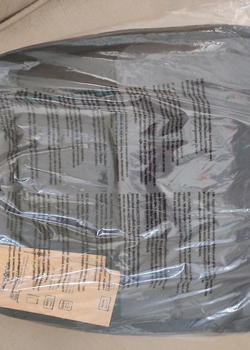 Gri Fermuarlı Erkek İş Sırt Çantası - Görsel 5