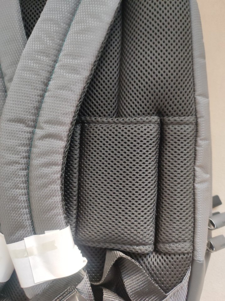 Gri Fermuarlı Erkek İş Sırt Çantası - Görsel 4