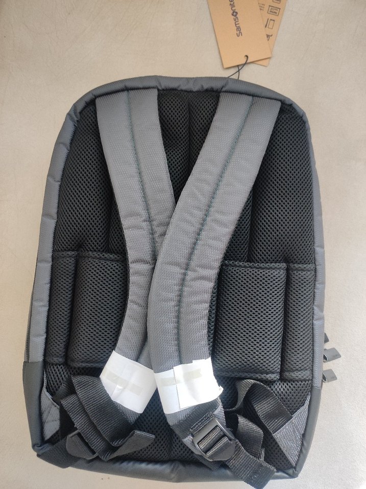 Gri Fermuarlı Erkek İş Sırt Çantası - Görsel 3