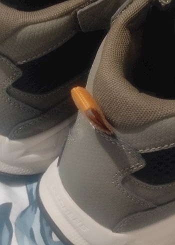 Gri Kahverengi Skechers Erkek Spor Ayakkabı - Görsel 8