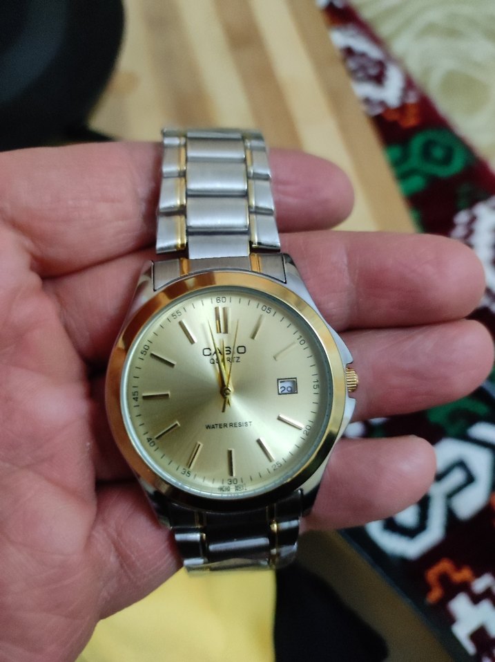 Casio Modern Klasik Altın Erkek Saati - Görsel 2