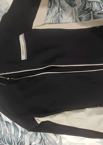 Siyah Fermuarlı Erkek spor Ceket - Görsel 2