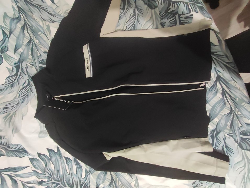 Siyah Fermuarlı Erkek spor Ceket - Görsel 2