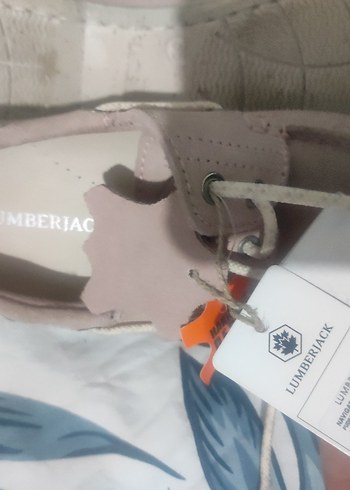 Bej Bağcıklı Kadın Dolgu Topuk Ayakkabı - Görsel 2