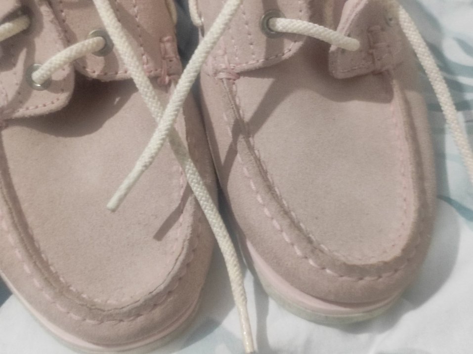 Bej Bağcıklı Kadın Dolgu Topuk Ayakkabı - Görsel 3