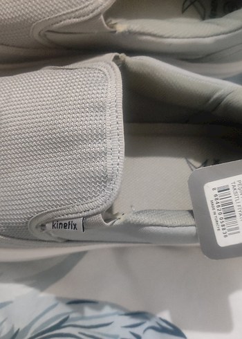 Gri Erkek Spor Ayakkabı Velcro - Görsel 2