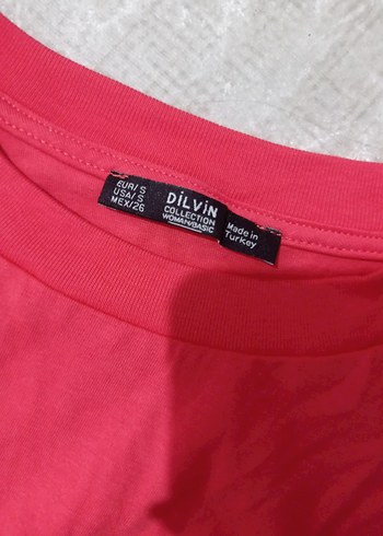 Dilvin Kız Kısa Kollu Basic üst - Görsel 2