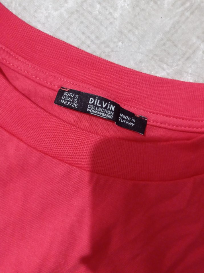 Dilvin Kız Kısa Kollu Basic üst - Görsel 2