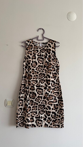 Leopar elbise