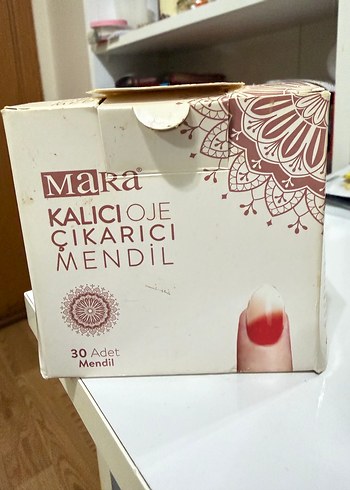 MaRa Kalıcı Oje Çıkarıcı Mendil 30 Adet - Görsel 2