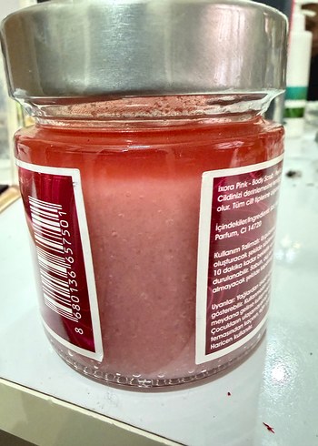 iXora Pink Vücut Peelingi - Görsel 2